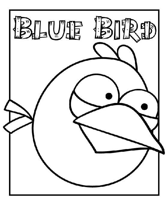 Dibujos de angry birds para colorear - Imagui