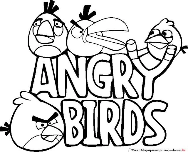 Angry birds para colorear e imprimir - Imagui Angry birds para colorear e imprimir - Imagui