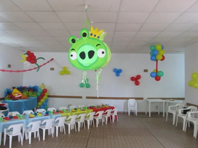 ANGRY BIRDS DECORACION FIESTAS INFANTILES |Fiestas infantiles y ...