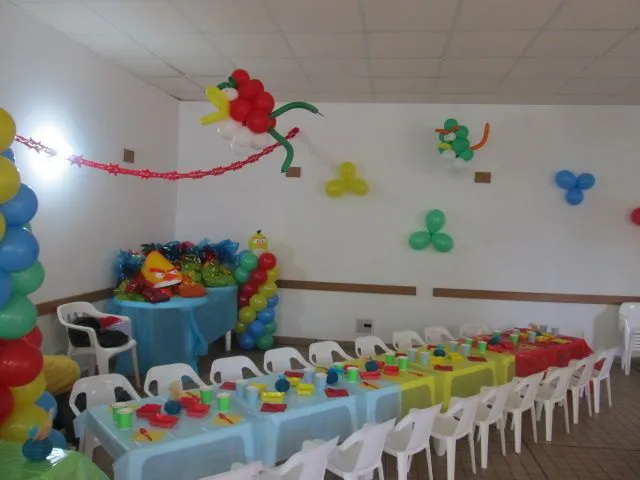 ANGRY BIRDS DECORACION FIESTAS INFANTILES |Fiestas infantiles y ...