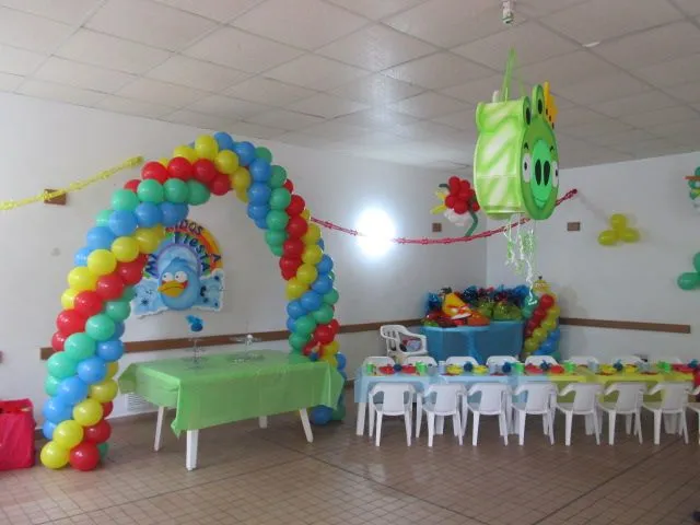 ANGRY BIRDS DECORACION FIESTAS INFANTILES |Fiestas infantiles y ...