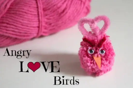 Angry Birds Enamorados - Manualidades Infantiles