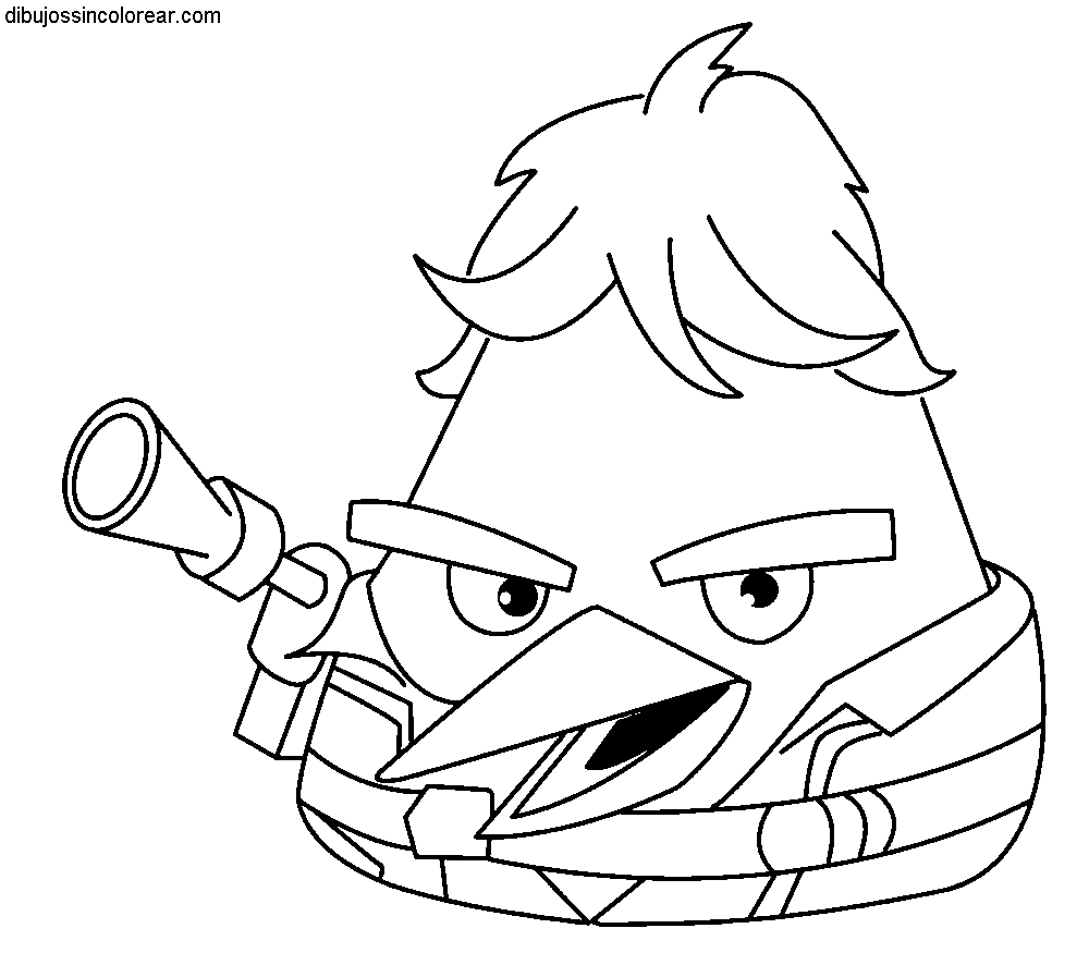 Angry birds star wars para colorear e imprimir - Imagui