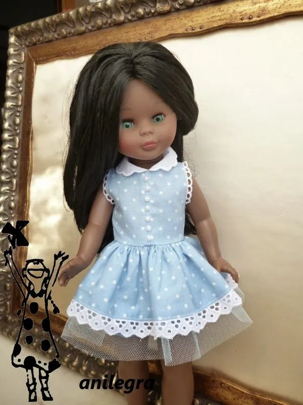 ANILEGRA COSE PARA NANCY: Para navidad quiero una muñeca vestida ... ANILEGRA COSE PARA NANCY: Para navidad quiero una muñeca vestida ...