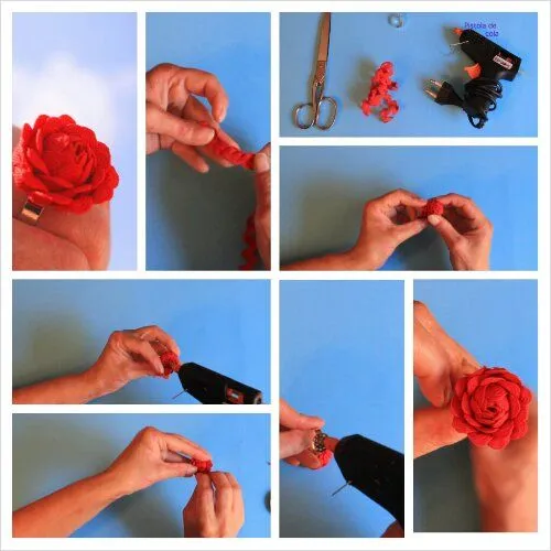 Cómo hacer un anillo con forma de flor con picolina. Videotutorial ... Cómo hacer un anillo con forma de flor con picolina. Videotutorial ...