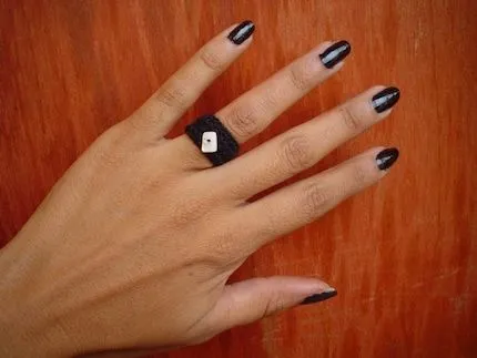 Anillos de chaquiras paso a paso - Imagui