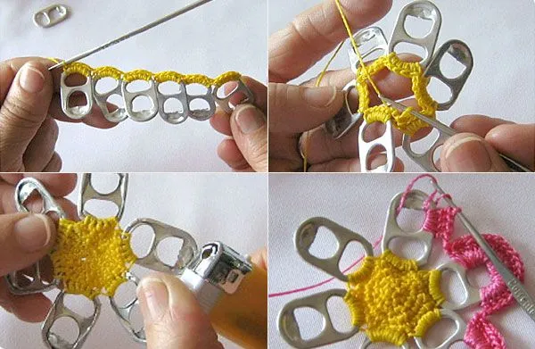 QUE HACER CON ANILLOS DE LATAS DE REFRESCOS CÓMO RECICLAR LATAS DE ...
