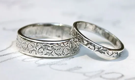 Anillos de Matrimonio en Plata Económica Opción