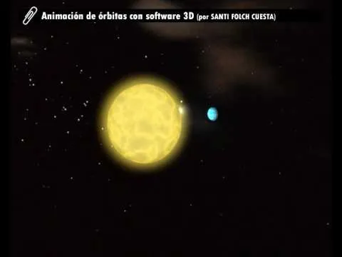 Animación en 3D de un sistema solar - YouTube