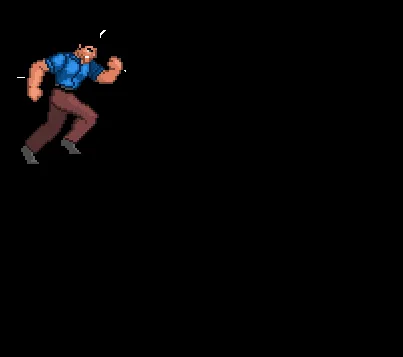animacion de muñeco ó persona corriendo echo en java con hilos ...