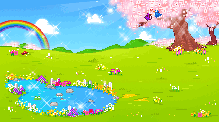 Animaciones gif de paisajes.