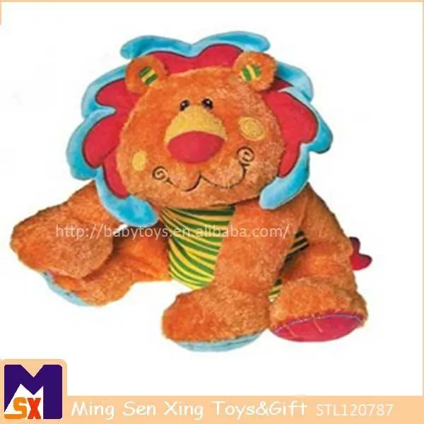animada de peluche león super suave de bebé de juguete por el ...