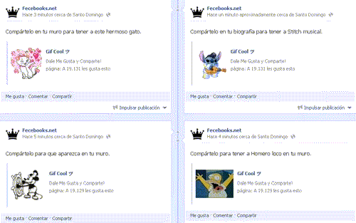 Estados animados para facebook ~ Los mejores trucos para facebook