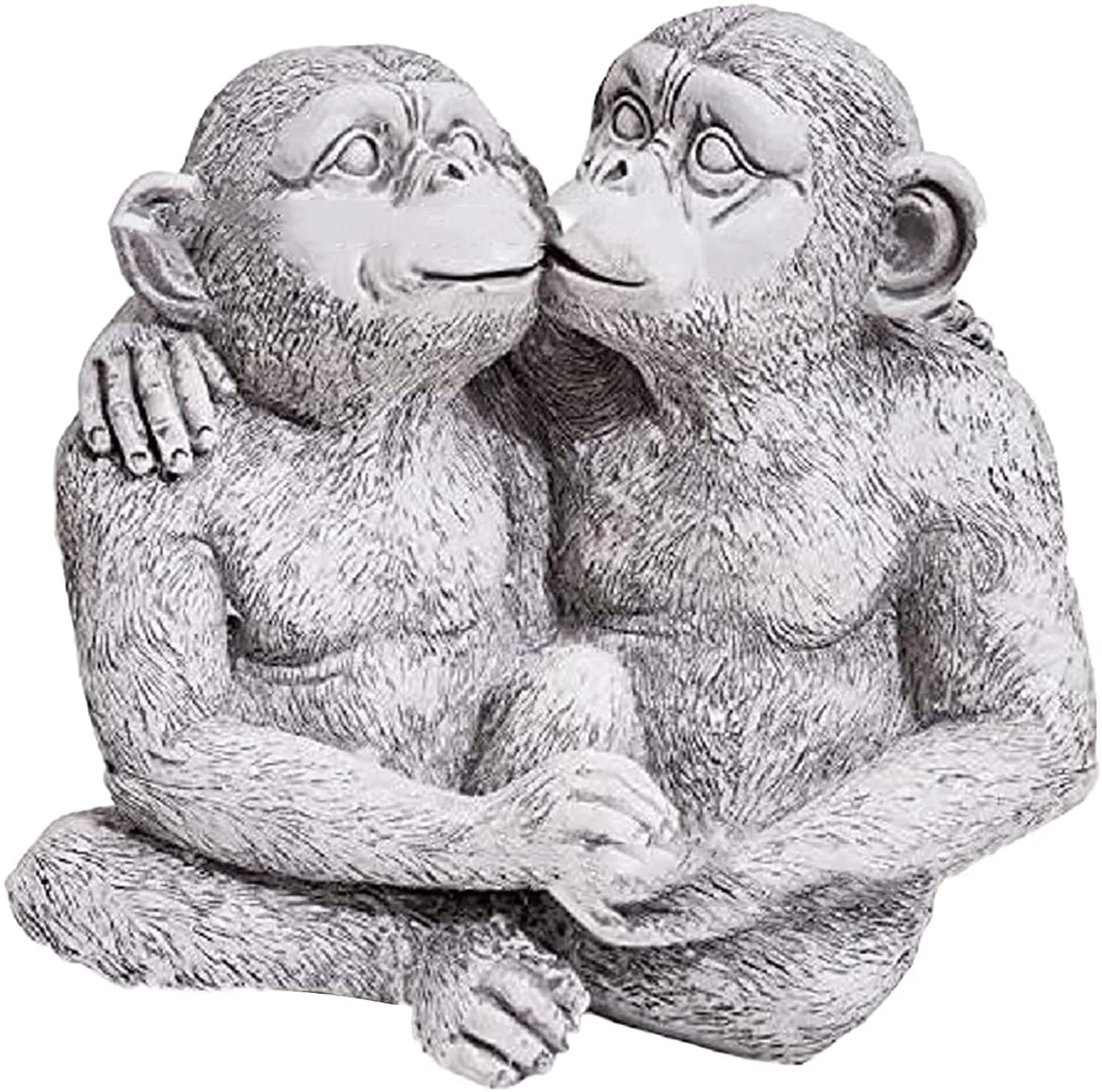 Animal jardín estatua ornamento resina amoroso beso pareja mono chimpancé figuritas al aire libre : Amazon.es: Hogar y cocina Animal jardín estatua ornamento resina amoroso beso pareja mono chimpancé figuritas al aire libre : Amazon.es: Hogar y cocina