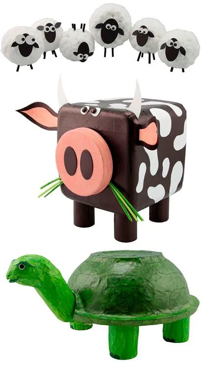 Animales con material reciclable paso a paso - Imagui Animales con material reciclable paso a paso - Imagui