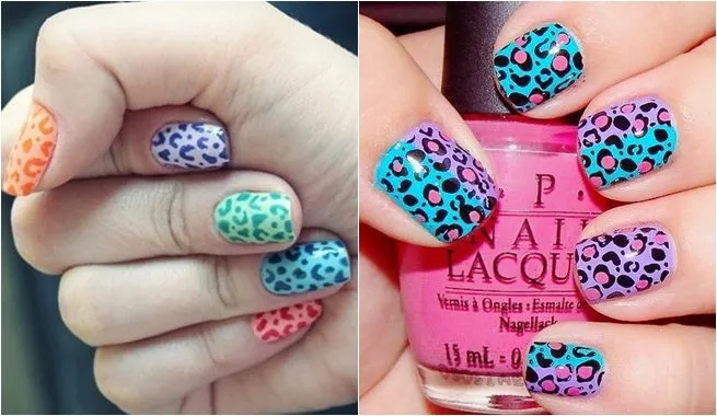 Ideas para pintar tu uñas con dibujos y animal print | 4LittleDots