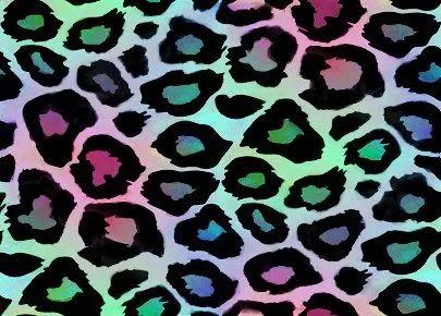 Animal print leopardo de colores wallpaper - Imagui