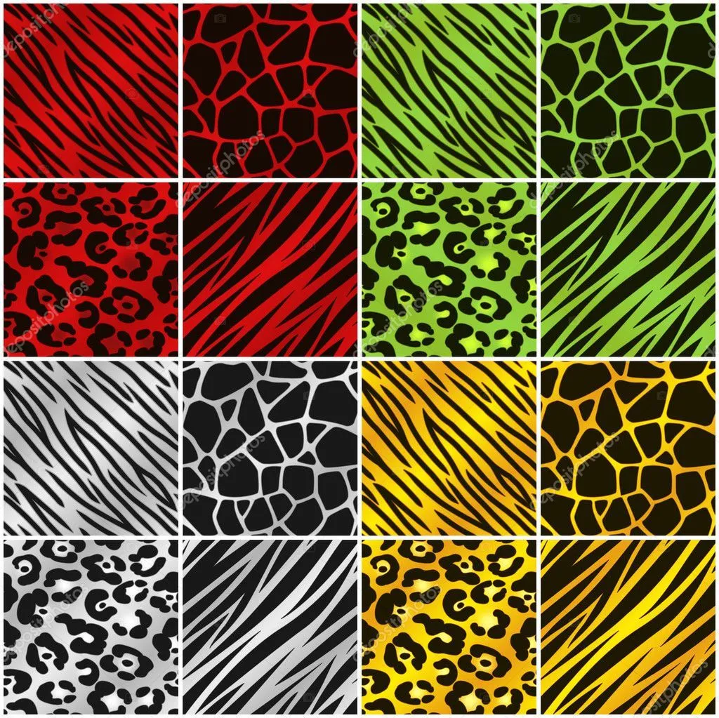 animal print fondos de vacaciones color — Vector stock © AvelKrieg # animal print fondos de vacaciones color — Vector stock © AvelKrieg #
