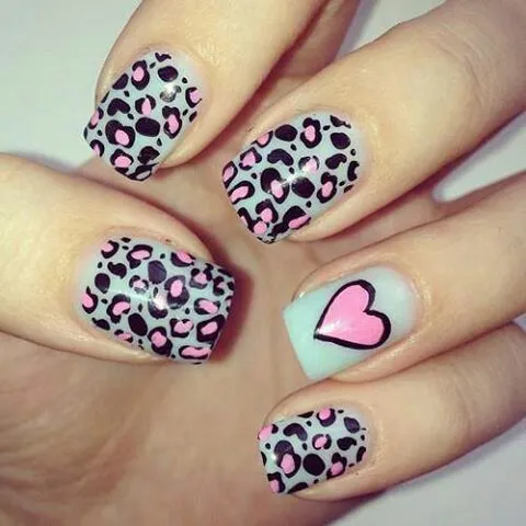 Unas decoradas de los pies animal print - Imagui Unas decoradas de los pies animal print - Imagui
