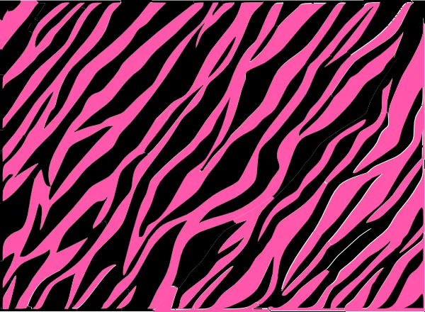 Pink And White Zebra Print Background Clip Art at Clker.com ...