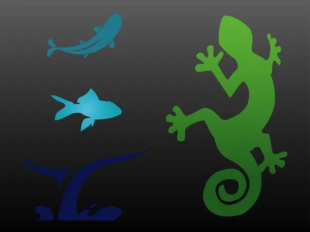 Animales Acuáticos iconos logos vector | Descargar Vectores gratis