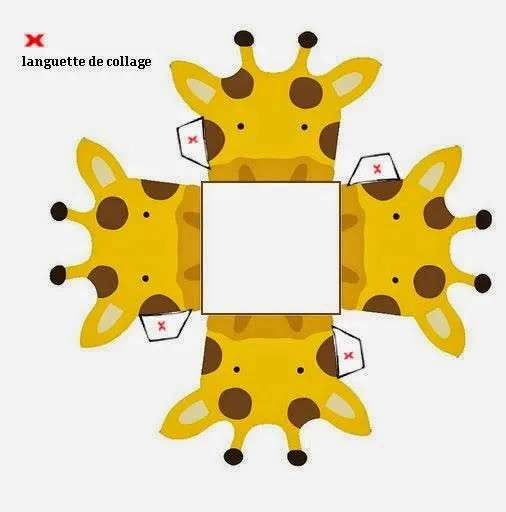 Animales: Cajas Abiertas para Imprimir Gratis. | Ideas y material ... Animales: Cajas Abiertas para Imprimir Gratis. | Ideas y material ...