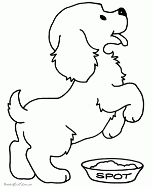Dibujos de perros para colorear