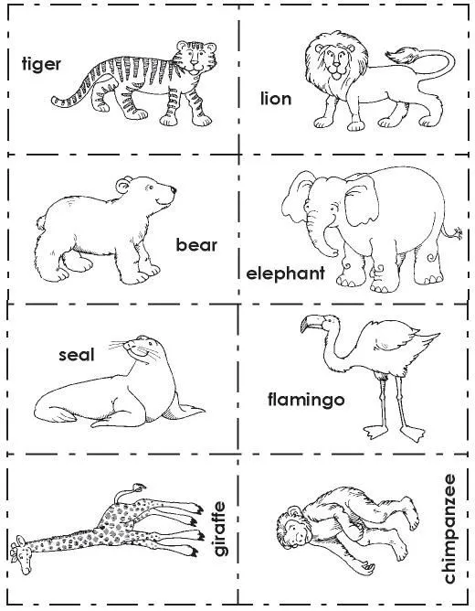 Animales para colorear con su nombre en ingles - Imagui Animales para colorear con su nombre en ingles - Imagui