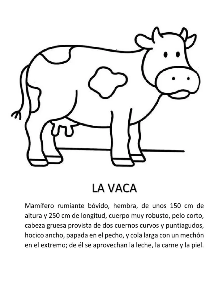 Animales para Colorear | PDF | Mamíferos | Pollo Animales para Colorear | PDF | Mamíferos | Pollo