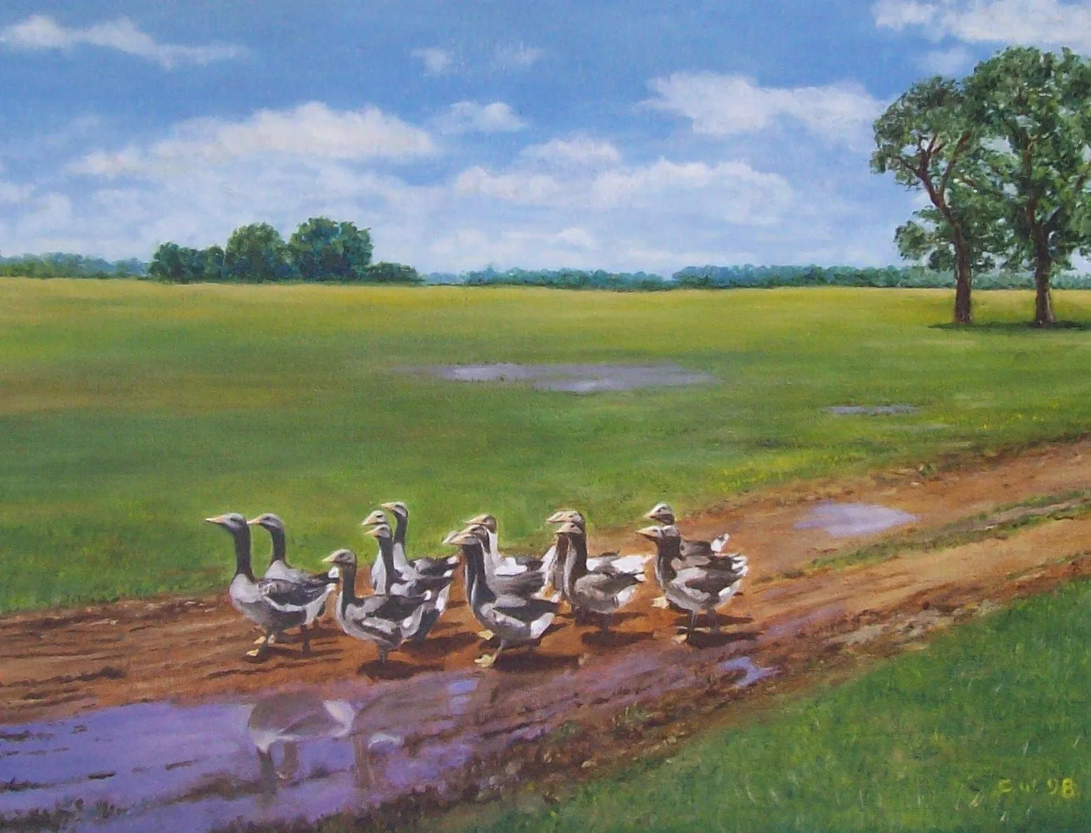 animales | Cora pintando