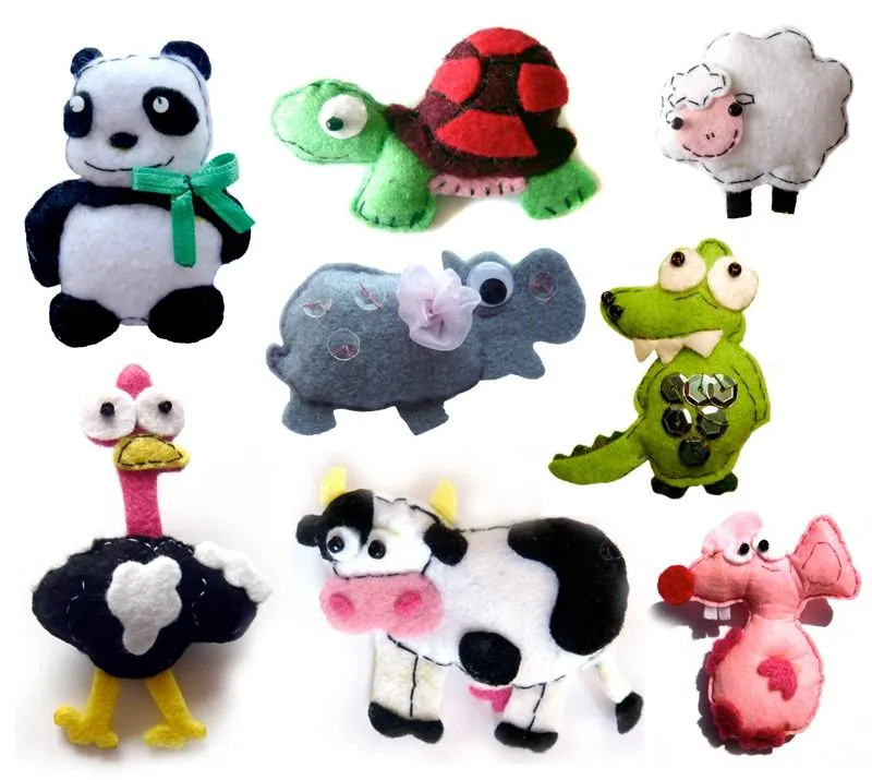 Animales de fieltro | Manualidades