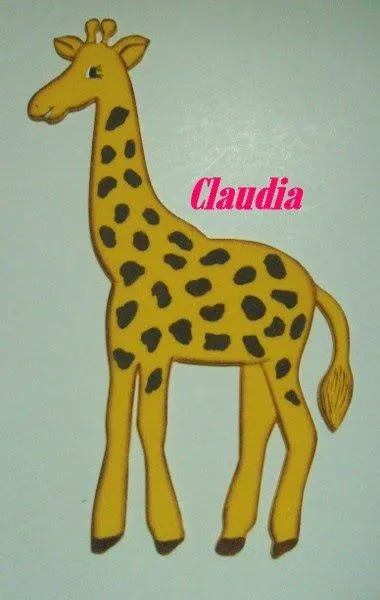 Patrones de animales en foami - Imagui