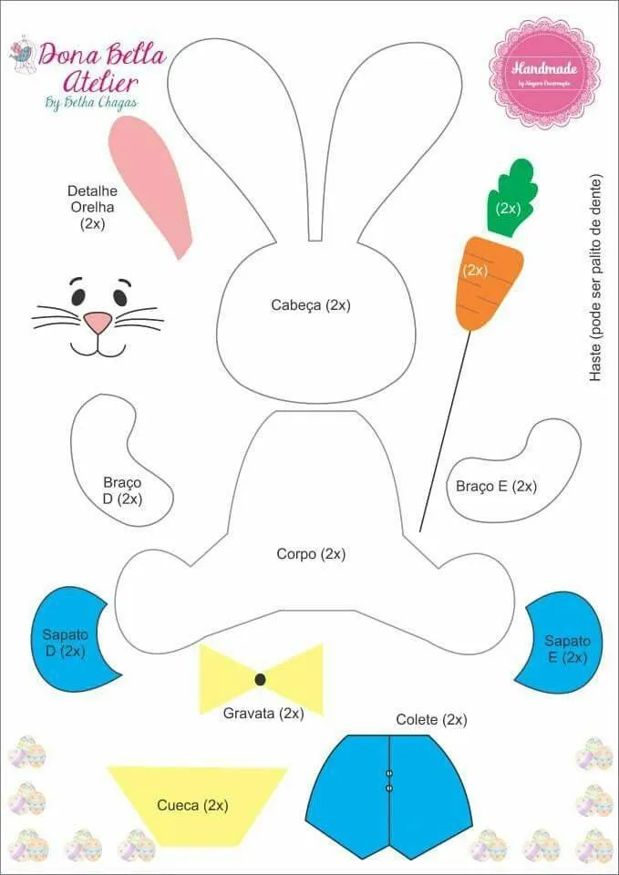 Animales de foami con plantillas para recortar - Jugar y Colorear