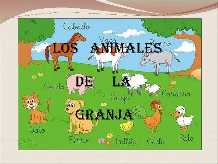Los animales de la granja