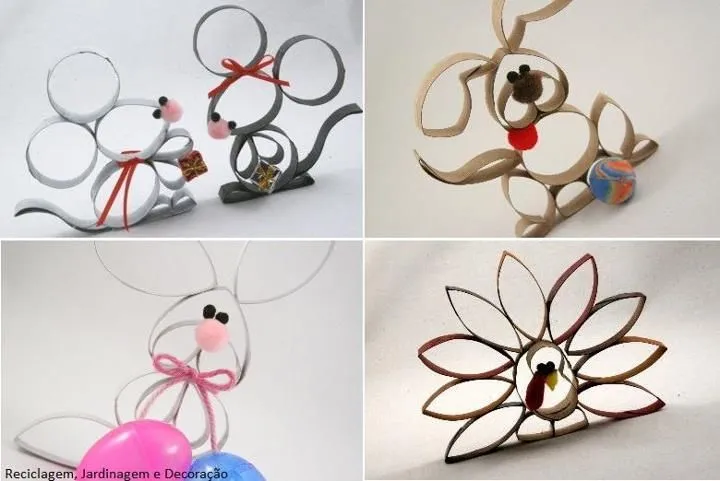 animales hechos con tubos de papel higiénico II | rollos de papel ... animales hechos con tubos de papel higiénico II | rollos de papel ...
