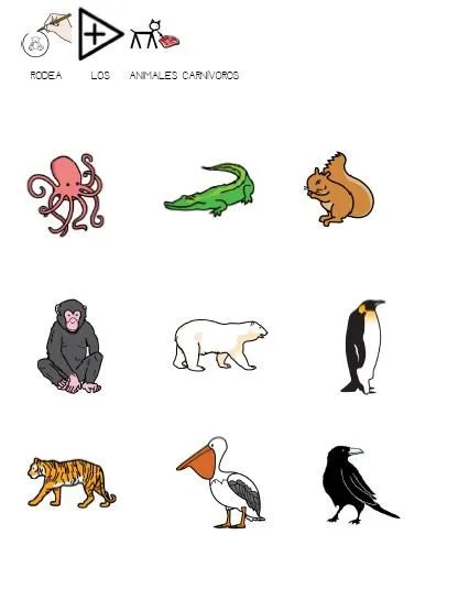 Animales herbívoros en caricatura - Imagui