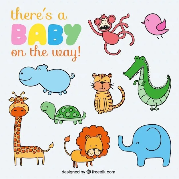 Animales lindos para el bebé | Descargar Vectores gratis Animales lindos para el bebé | Descargar Vectores gratis