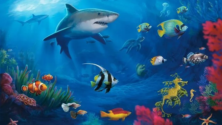 Los animales marinos. HD. Wallpaper gratis. Fondo de pantalla ... Los animales marinos. HD. Wallpaper gratis. Fondo de pantalla ...
