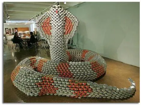 ANIMALES DE MATERIAL RECICLADO. OBJETOS DECORATIVOS | OBJECTBIS ...