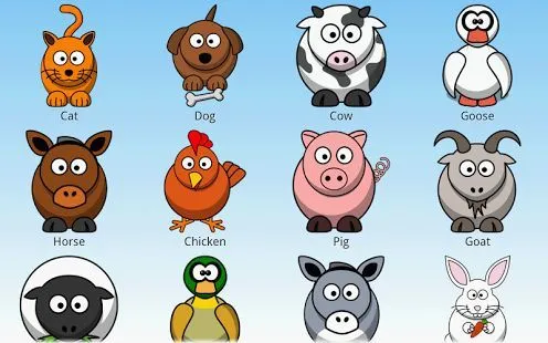 Animales con sus nombres en inglés. | Ingles para niños ... Animales con sus nombres en inglés. | Ingles para niños ...