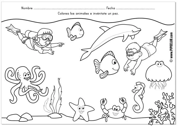 DÍA MUNDIAL DE LOS OCÉANOS #oceanos #oceans #colorea #preescolar ... DÍA MUNDIAL DE LOS OCÉANOS #oceanos #oceans #colorea #preescolar ...