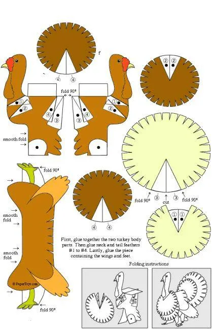 Animales recortables para armar - Imagui