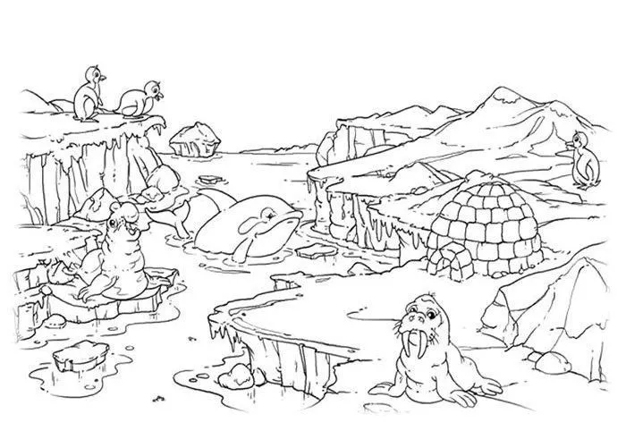 Dibujo para colorear de un paisaje artificial - Imagui Dibujo para colorear de un paisaje artificial - Imagui