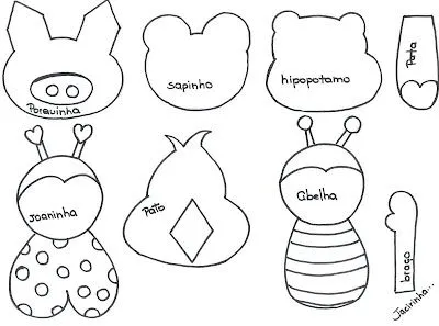 PASO A PASO CON JEANNINE: animales de la selva MOLDES para lapiz PASO A PASO CON JEANNINE: animales de la selva MOLDES para lapiz