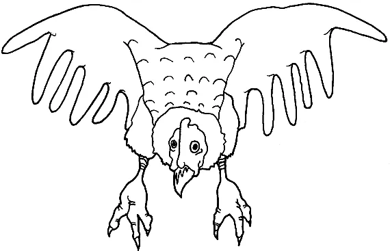 El condor para colorear - Imagui