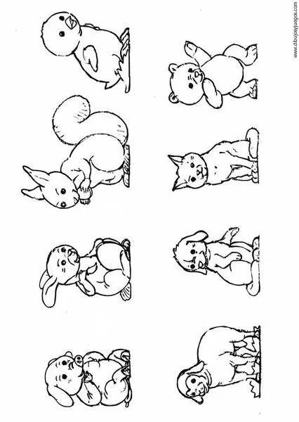 animales-02 | Dibujos y juegos, para pintar y colorear animales-02 | Dibujos y juegos, para pintar y colorear