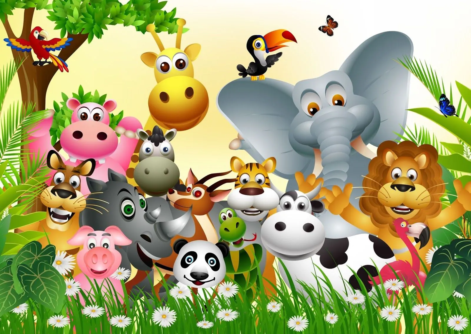 Animales de zoologico animados - Imagui