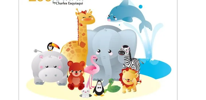 Animales del zoológico en caricaturas - Imagui