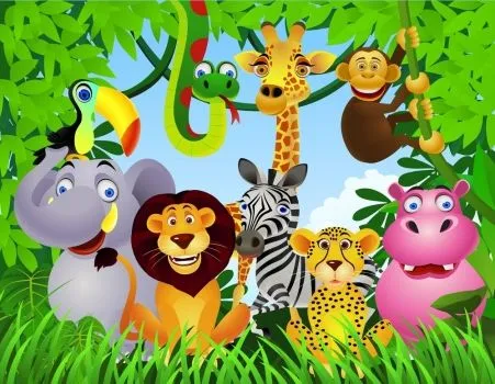 Murales cuadros animales