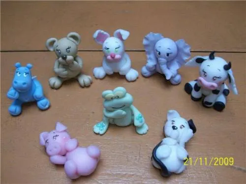 Souvenirs de animalitos en porcelana fria - Imagui